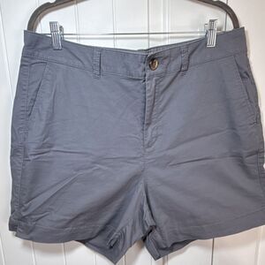 Old Navy Everyday Short High Rise Chino Gray Women's Shorts Size 14